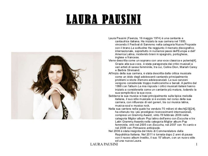 SCARICARE CD PAUSINI